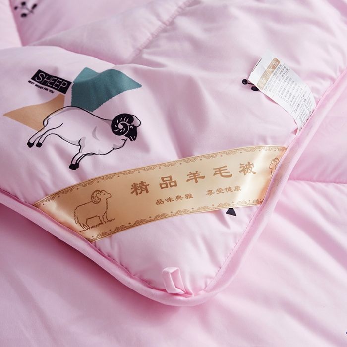 91家纺网 家纺一手货源 找家纺 （总）小燕燕家纺 2021新款羊毛被
