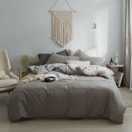 91家纺网 家纺一手货源 找家纺 （总）云上家纺 全棉水洗棉床单款四件套