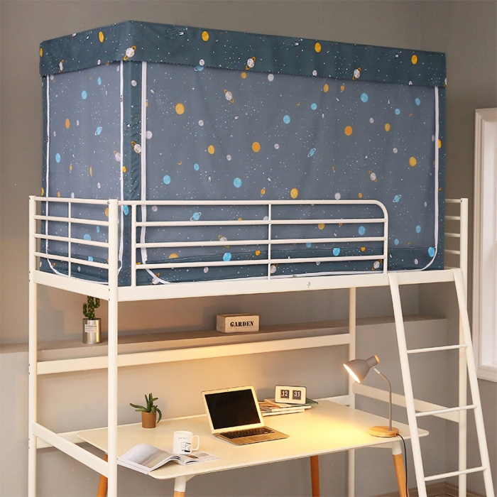 91家纺网 家纺一手货源 找家纺 新太阳 2022新款学生蚊帐 银河系