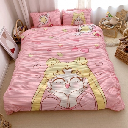 91家纺网 家纺一手货源 找家纺 （总）桃子家居家居 2019大版卡通-魔法绒+水晶绒