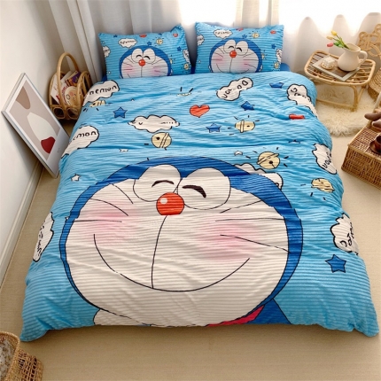 91家纺网 家纺一手货源 找家纺 （总）桃子家居家居 2019大版卡通-魔法绒+水晶绒