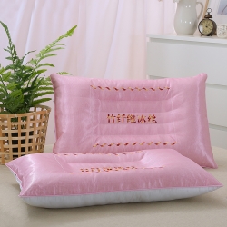91家纺网 家纺一手货源 找家纺 梦莉丝枕业 竹纤维冰丝枕纯色,粉色,蓝色
