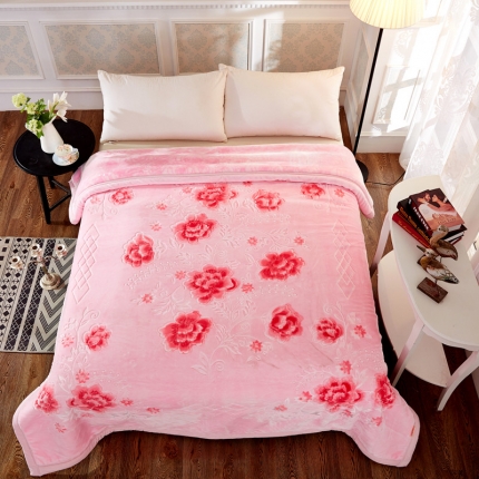 91家纺网 家纺一手货源 找家纺 （总）尚品绵羊毛毯 2025新品美丽印象系列毛毯