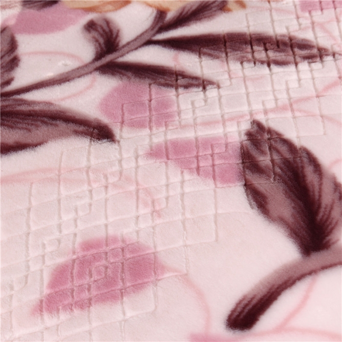 91家纺网 家纺一手货源 找家纺 尚品绵羊毛毯 2025新款仿木棉毛毯 866粉