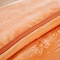 91家纺网 家纺一手货源 找家纺 尚品绵羊毛毯 2023新品美丽印象系列毛毯桔色