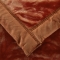 91家纺网 家纺一手货源 找家纺 尚品绵羊毛毯 2023新品美丽印象系列毛毯油棕色