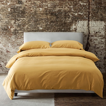 91家纺网 家纺一手货源 找家纺 （总）秀色 2019新款60S贡缎长绒棉纯色四件套