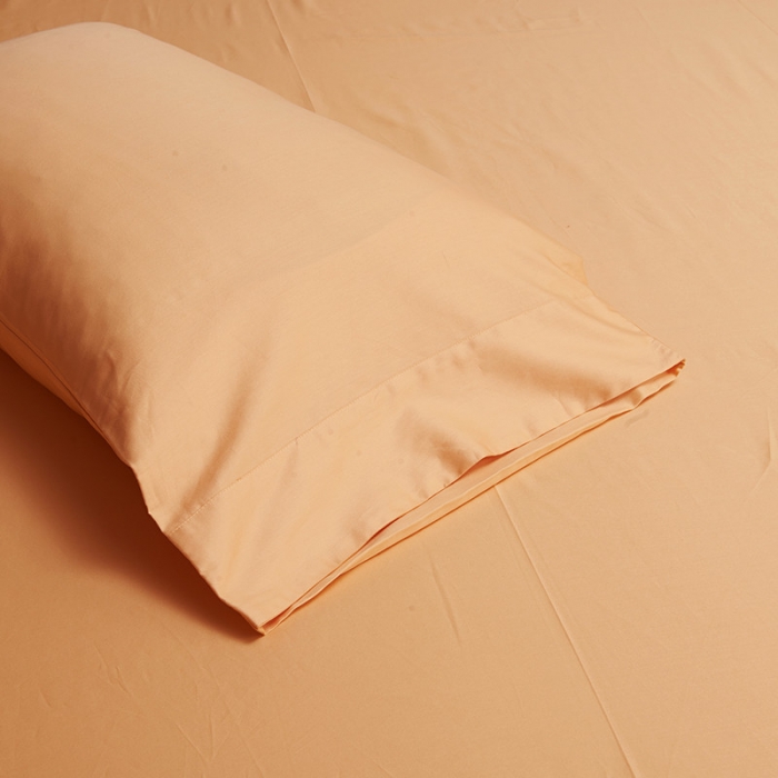 91家纺网 家纺一手货源 找家纺 （总）秀色 2019新款60S贡缎长绒棉纯色四件套