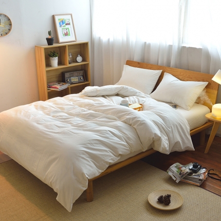 91家纺网 家纺一手货源 找家纺 （总）尚品本色 2022新款尚品本色水洗棉四件套 床单款