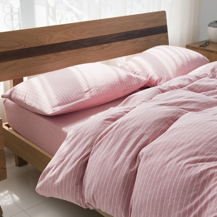 91家纺网 家纺一手货源 找家纺 （总）尚品本色 2022新款尚品本色针织棉四件套 床单款