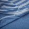 91家纺网 家纺一手货源 找家纺 尚品本色 2022新款尚品本色针织棉四件套 床单款 蓝白中条