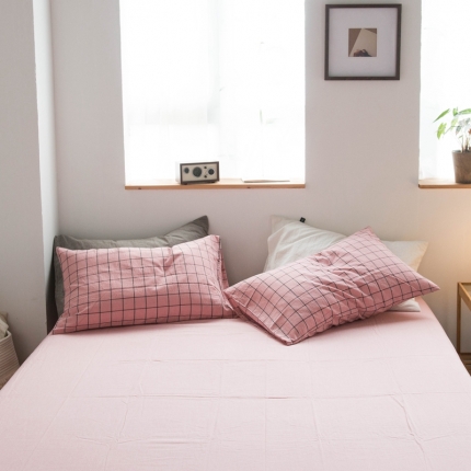 91家纺网 家纺一手货源 找家纺 （总）尚品本色 2022新款色织水洗棉单床单