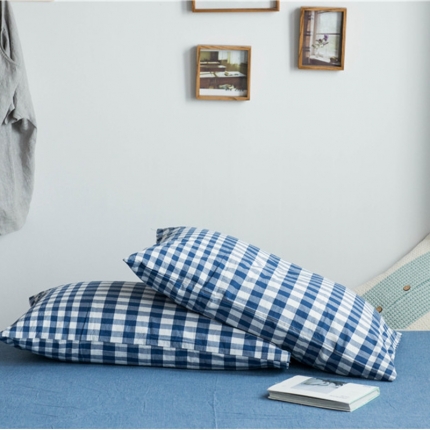 91家纺网 家纺一手货源 找家纺 （总）尚品本色 2022新款色织水洗棉枕套