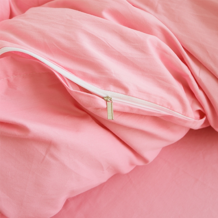 91家纺网 家纺一手货源 找家纺 淑女公社家纺 13372纯棉斜纹四件套-少女梦 仙女粉