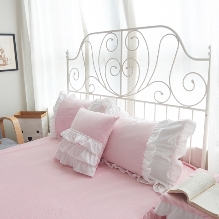 91家纺网 家纺一手货源 找家纺 （总） 淑女公社水晶绒微微公主床裙款