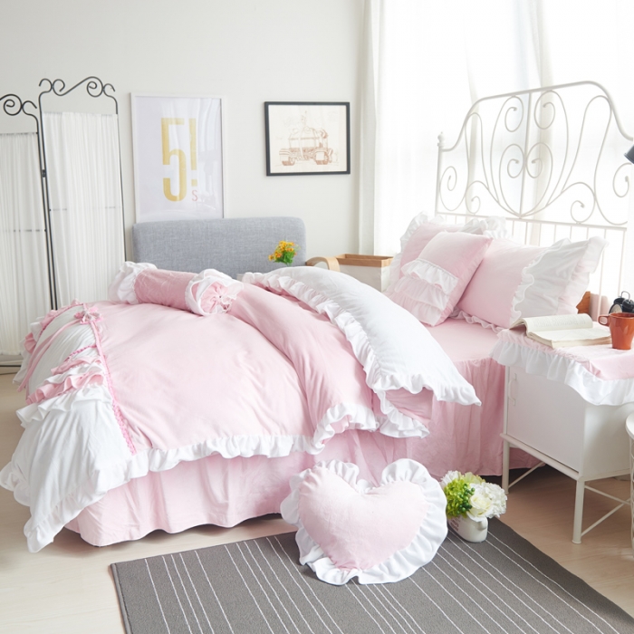 91家纺网 家纺一手货源 找家纺 （总） 淑女公社水晶绒微微公主床裙款