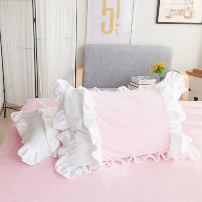 91家纺网 家纺一手货源 找家纺 （总） 淑女公社水晶绒微微公主床裙款