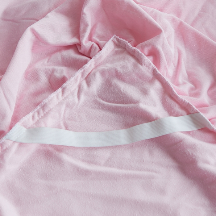 91家纺网 家纺一手货源 找家纺  淑女公社水晶绒微微公主床裙款 粉色