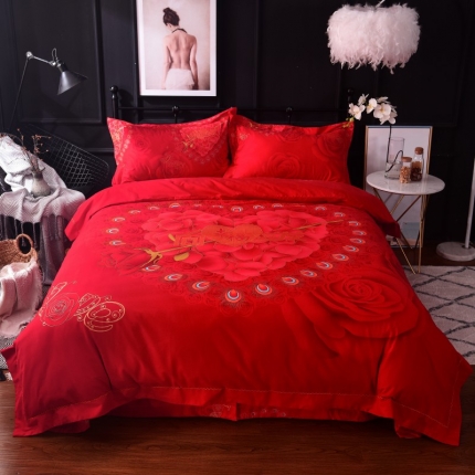 91家纺网 家纺一手货源 找家纺 （总）甜之梦家纺 2025新款全棉磨毛四件套