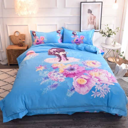 （总）甜之梦家纺 2025新款全棉磨毛四件套