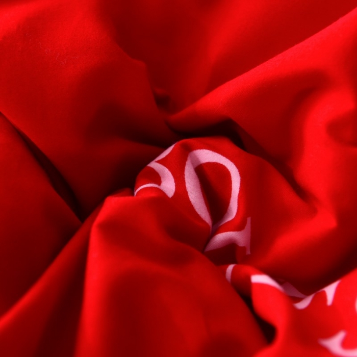 91家纺网 家纺一手货源 找家纺 甜之梦家纺 2025新款全棉磨毛四件套 久久玫瑰-红