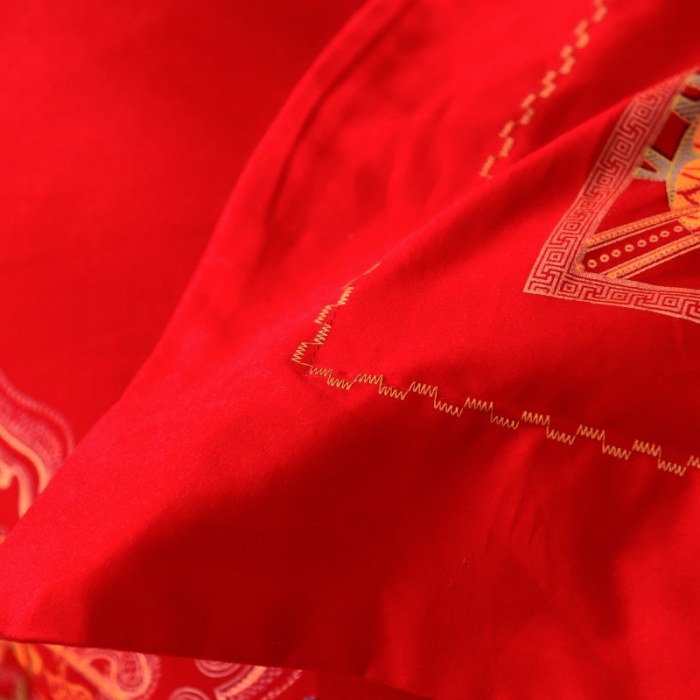 91家纺网 家纺一手货源 找家纺 甜之梦家纺 2025新款全棉磨毛四件套 中国结