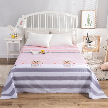 91家纺网 家纺一手货源 找家纺 （总）甜之梦家纺 2019新款纯棉单品床单