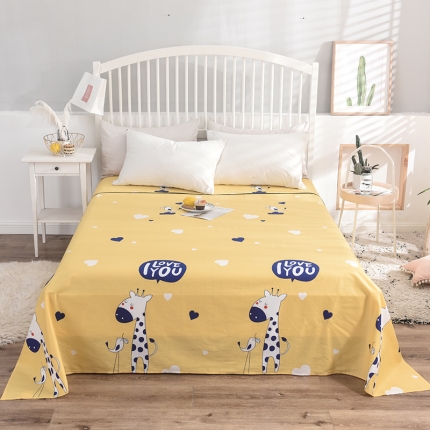 91家纺网 家纺一手货源 找家纺 （总）甜之梦家纺 2019新款纯棉单品床单