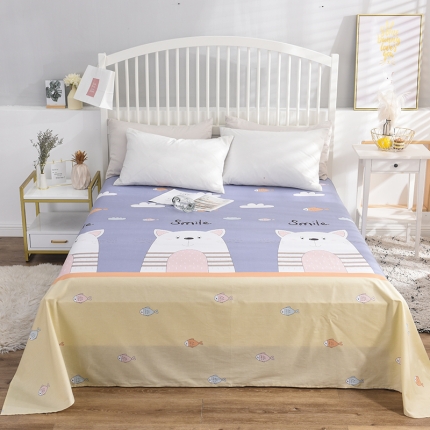 91家纺网 家纺一手货源 找家纺 （总）甜之梦家纺 2019新款纯棉单品床单