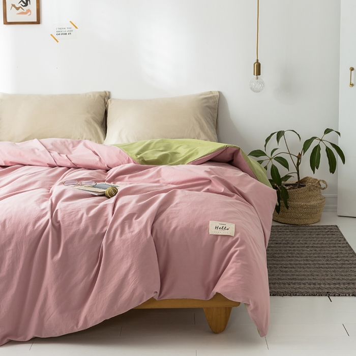 91家纺网 家纺一手货源 找家纺 （总）蓝巢家纺 水洗棉全棉单品系列被套