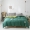 91家纺网 家纺一手货源 找家纺 蓝巢家纺 水洗棉全棉单品系列被套 墨绿杏黄