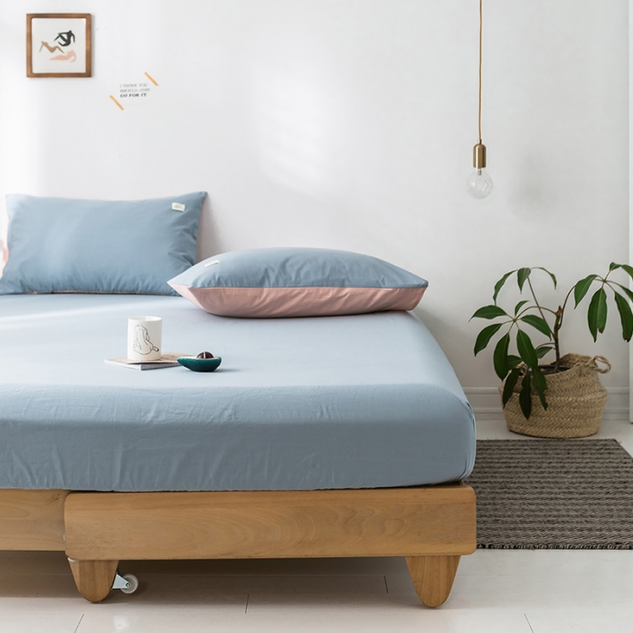 91家纺网 家纺一手货源 找家纺 （总）蓝巢家纺 水洗棉全棉单品系列床笠