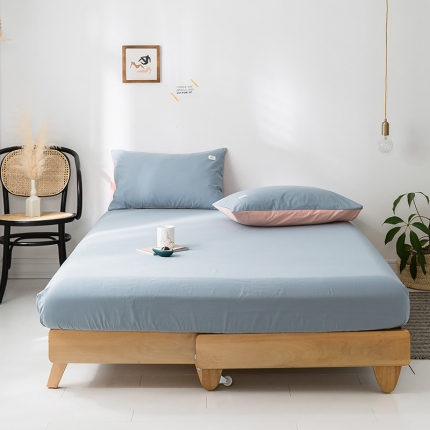 （总）蓝巢家纺 水洗棉全棉单品系列床笠