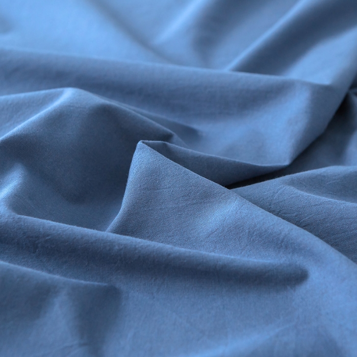 91家纺网 家纺一手货源 找家纺 蓝巢家纺 水洗棉全棉单品系列床单 牛仔蓝