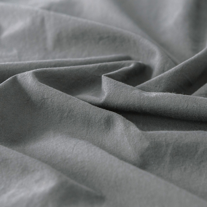 91家纺网 家纺一手货源 找家纺 蓝巢家纺 水洗棉全棉单品系列床单 深灰