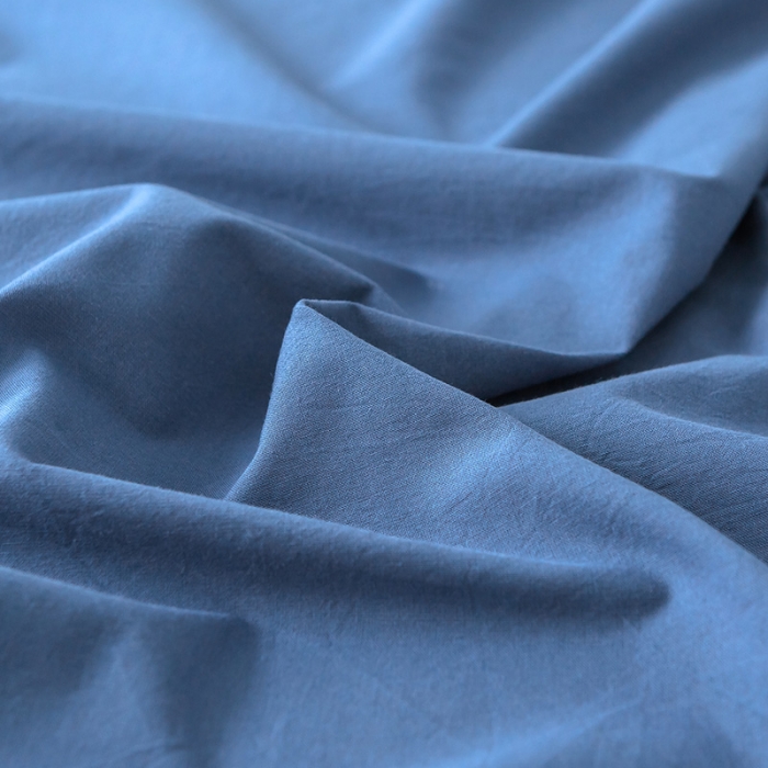 91家纺网 家纺一手货源 找家纺 蓝巢家纺 水洗棉全棉单品系列床笠 牛仔蓝