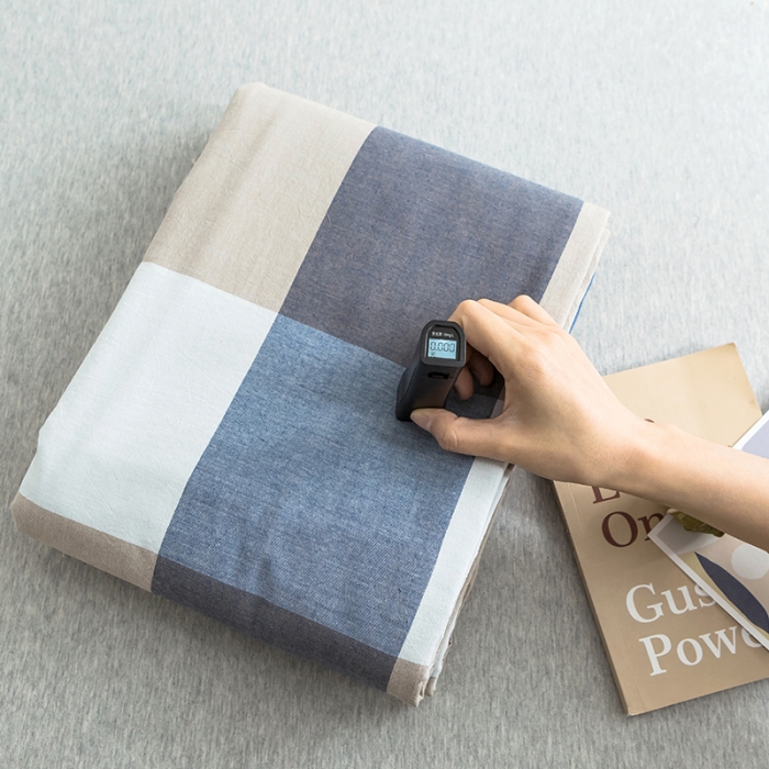 91家纺网 家纺一手货源 找家纺 蓝巢家纺 水洗棉全棉单品系列被套 蓝调格