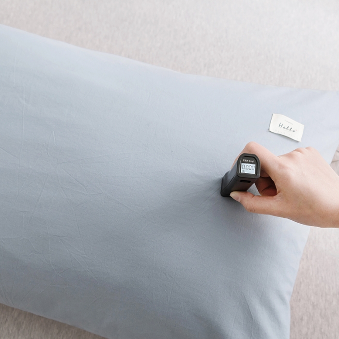 91家纺网 家纺一手货源 找家纺 蓝巢家纺 水洗棉全棉单品系列枕套一对 浅蓝粉