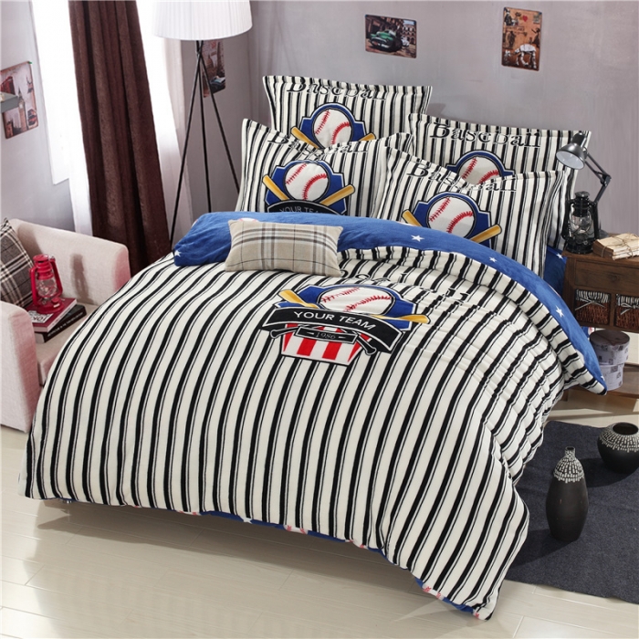 91家纺网 家纺一手货源 找家纺 佰亿莱 大版法莱绒四件套 休闲时光