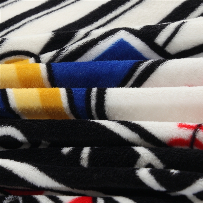 91家纺网 家纺一手货源 找家纺 佰亿莱 大版法莱绒四件套 休闲时光