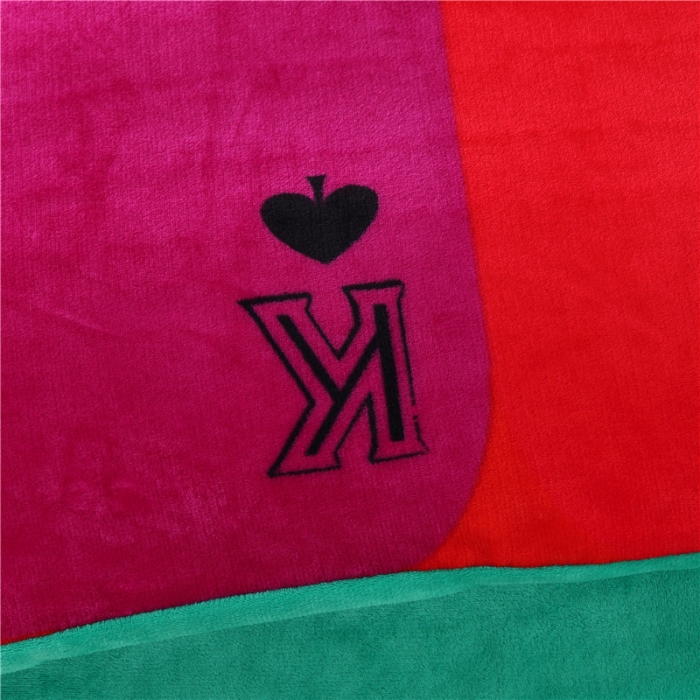 91家纺网 家纺一手货源 找家纺 佰亿莱 大版法莱绒四件套 长相依