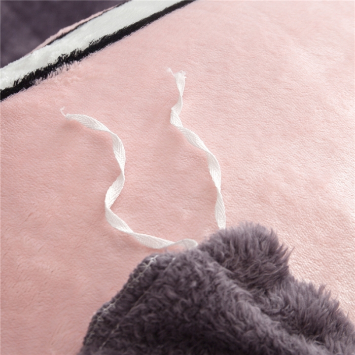 91家纺网 家纺一手货源 找家纺 佰亿莱 大版法莱绒四件套 多米