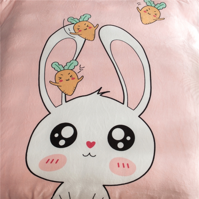 91家纺网 家纺一手货源 找家纺 佰亿莱 大版法莱绒四件套 多米