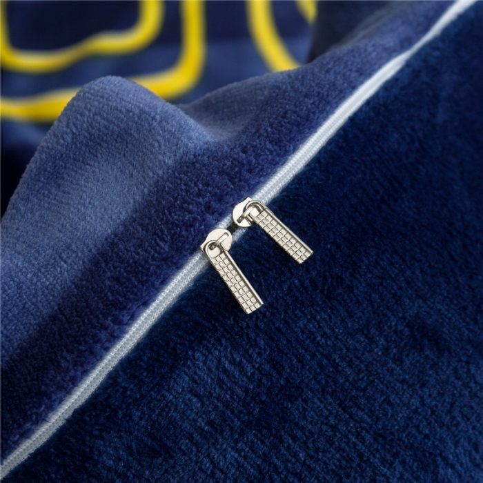 91家纺网 家纺一手货源 找家纺 佰亿莱 大版法莱绒四件套 恐龙一族