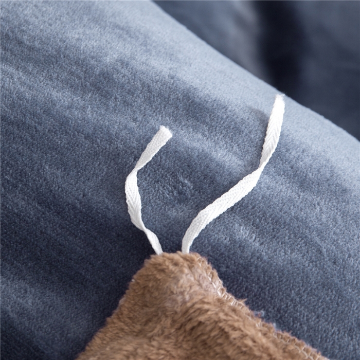 91家纺网 家纺一手货源 找家纺 佰亿莱 大版法莱绒四件套 鹿先生