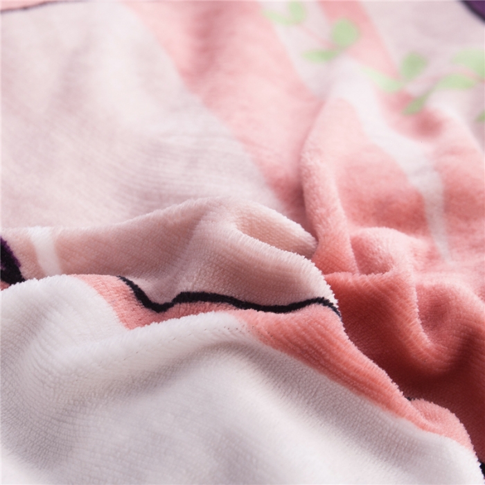 91家纺网 家纺一手货源 找家纺 佰亿莱 大版法莱绒四件套 梦娜