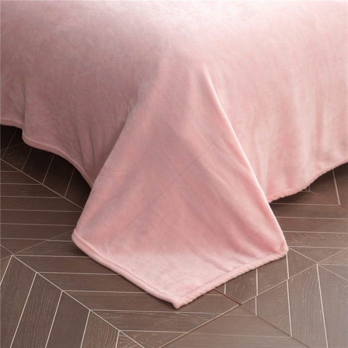 91家纺网 家纺一手货源 找家纺 佰亿莱 大版法莱绒四件套 梦娜