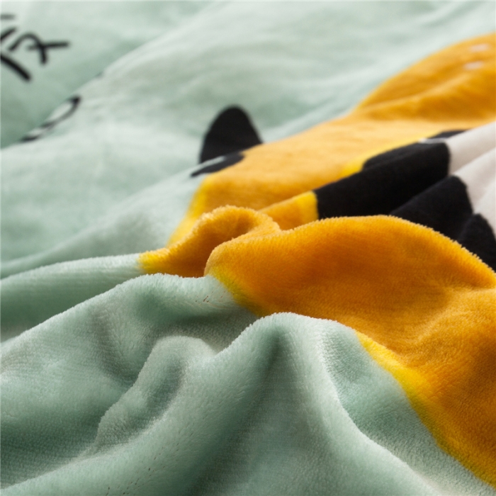 91家纺网 家纺一手货源 找家纺 佰亿莱 大版法莱绒四件套 普朗