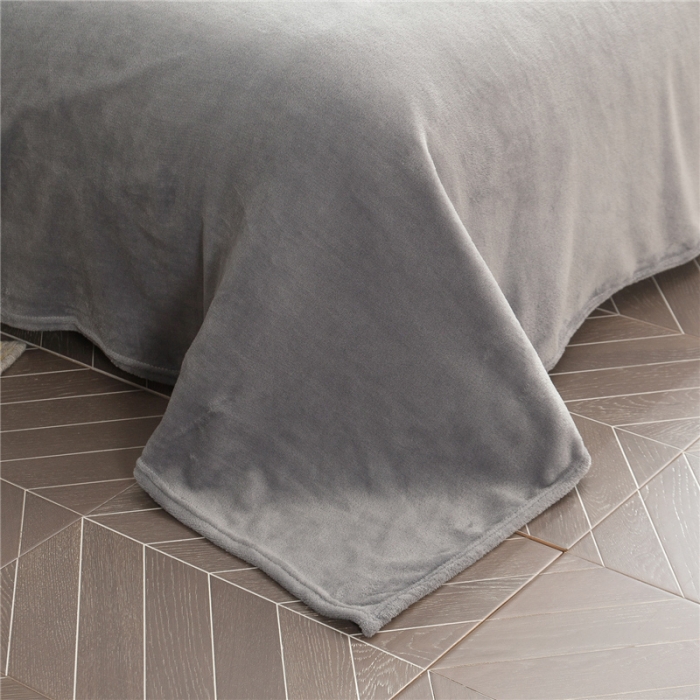 91家纺网 家纺一手货源 找家纺 佰亿莱 大版法莱绒四件套 普朗