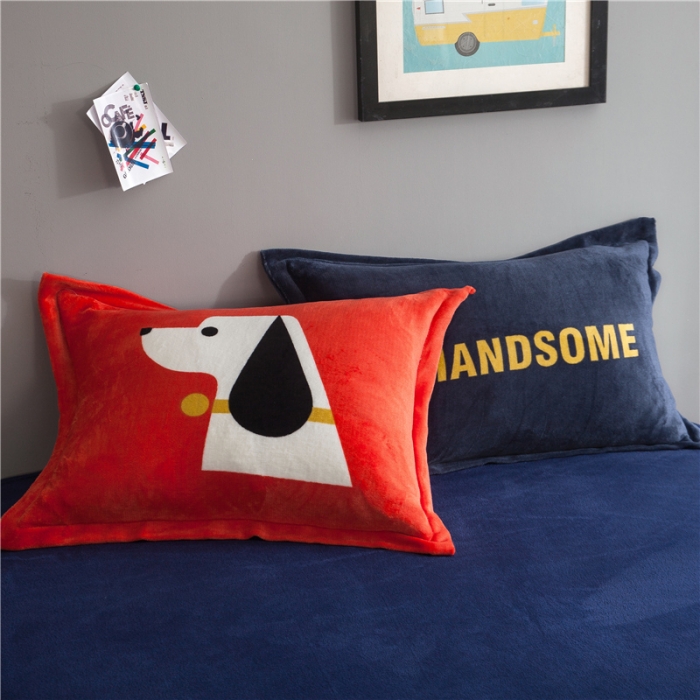 91家纺网 家纺一手货源 找家纺 佰亿莱 大版法莱绒四件套 小美好